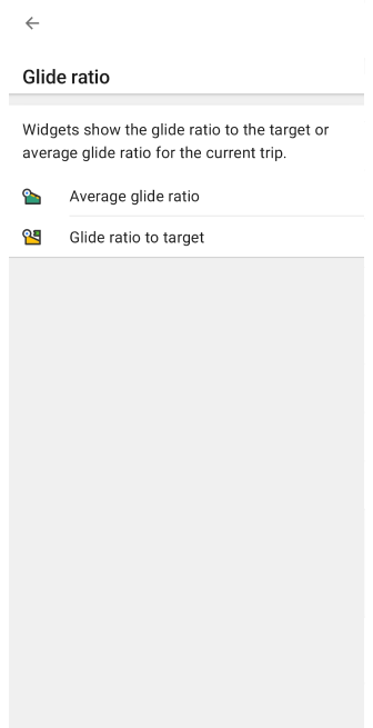 Ratio de planeo