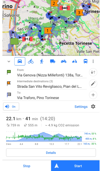 Intermedio de navegación Android 1