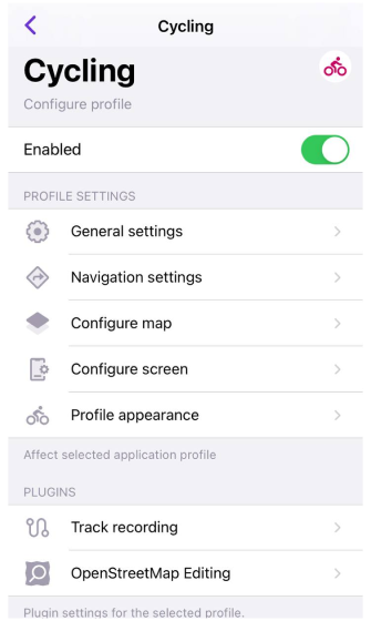 Ajustes de Perfiles iOS