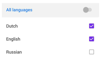 Langue de Wikipédia - iOS