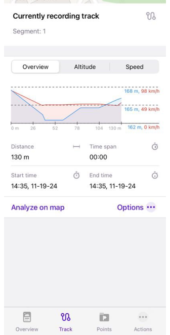 Terminer l&#39;enregistrement sur iOS