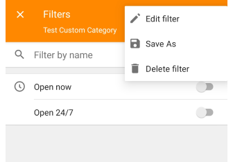 Aangepaste POI verwijderen Android