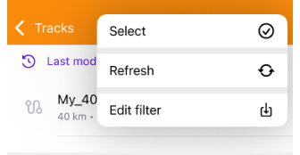 Mijn plaatsen Slimme Mappen Beheren iOS