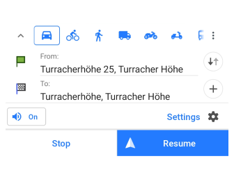 Відновлення навігації Android