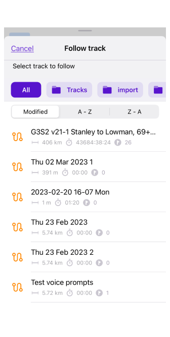 Сегменти iOS