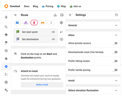 التنقل على الويب