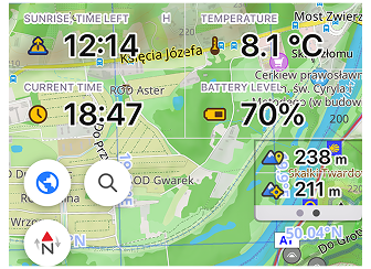 Widget Text Outlines