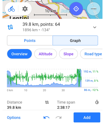 تخطيط مسار android