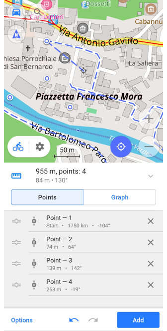 تخطيط مسار android
