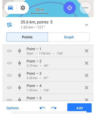 تخطيط مسار android