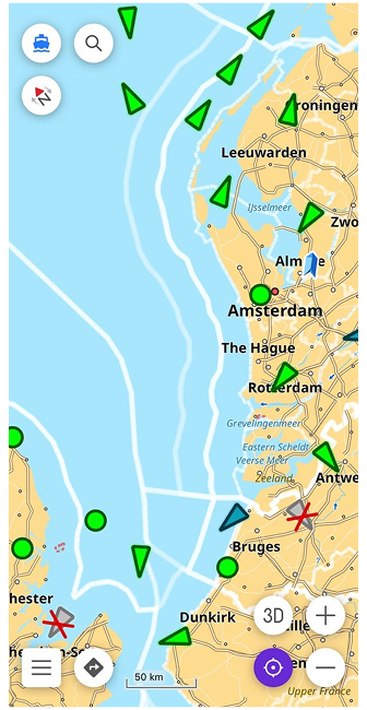 AIS vessel tracker