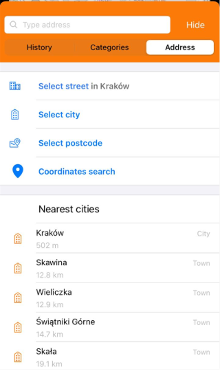 Search iOS