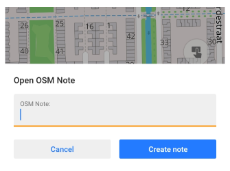 Aktion Notiz hinzufügen Android
