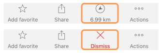 Markierungsaktion hinzufügen/bearbeiten iOS