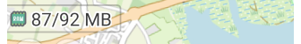 Durchschnittsgeschwindigkeits-Widgets