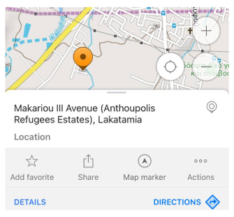 Kontextmenü langes Tippen iOS