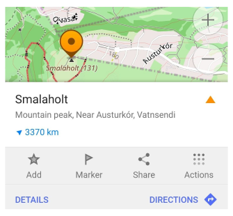 Kontextmenü Android