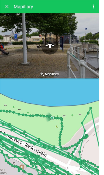 Mapillary Plugin Bilder Android