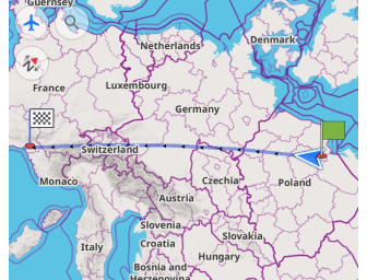 Geradliniger Navigationstyp Android
