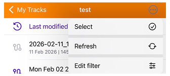 Gestión de Carpetas Inteligentes en Mis lugares iOS
