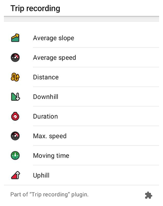 Ajout du widget Distance/Démarrer-Arrêter sur Android