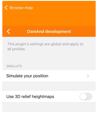 Développement Paramètres iOS