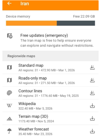 Accès d'urgence Android