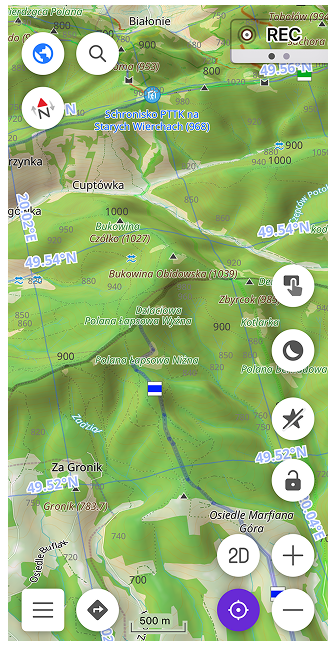 Grille pour les boutons_v_ios