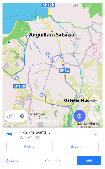 Planifier un itinéraire Android