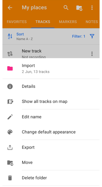 importation de plusieurs traces