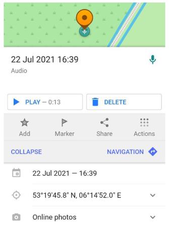 Plugin audio video Menu contestuale