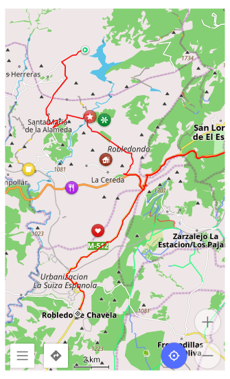 Esempio di configurazione mappa Android