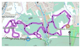 Mappa percorsi - piste da sci