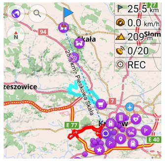 Segnalino di navigazione Android
