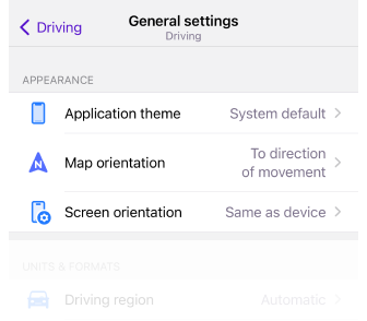 Aspetto Impostazioni Generali Profili iOS
