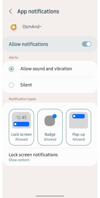 Notifica registrazione viaggio
