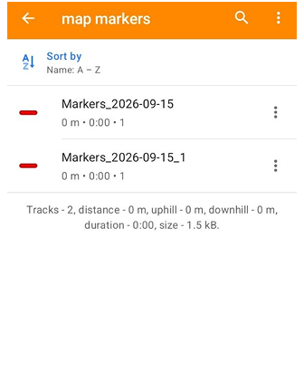 Entrada de coordenadas salvar ponto Android 2