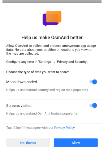 Análise de Configurações Gerais Android