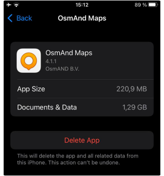 Armazenamento de Configurações Gerais iOS