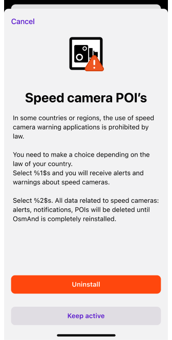 Câmeras de Configurações Gerais Android