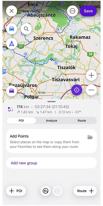 Rota planla ios