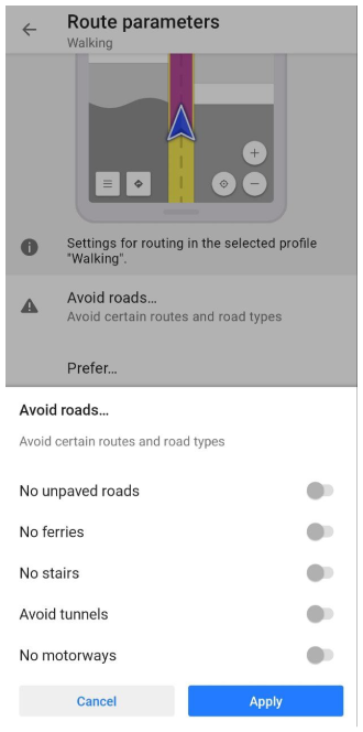 Yollardan kaçın Android