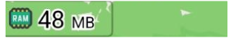 Bellek bilgisi widget'ları