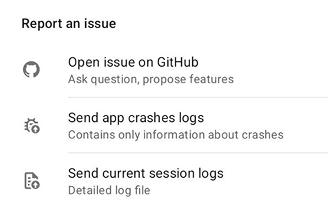 Çevrimdışı yardım Android ekran görüntüsü