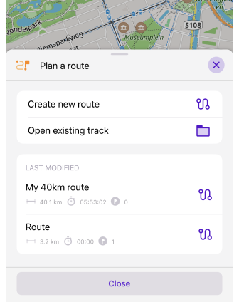 Rota planlama ios