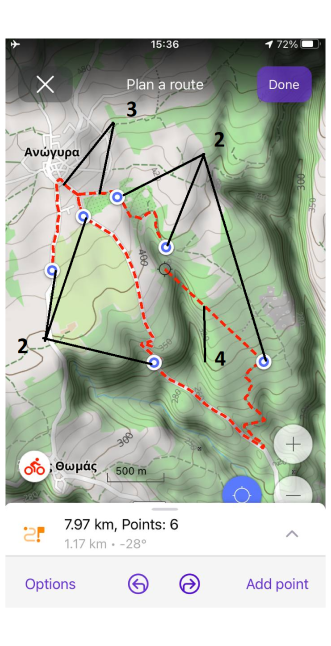 Rota planlama ios-screen