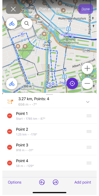 Rota planlama ios