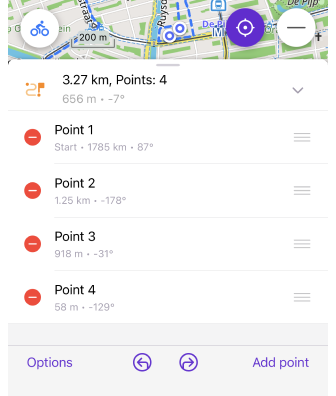 Rota planlama ios