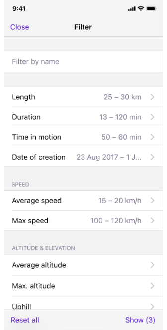 Треки в Моїх місцях
